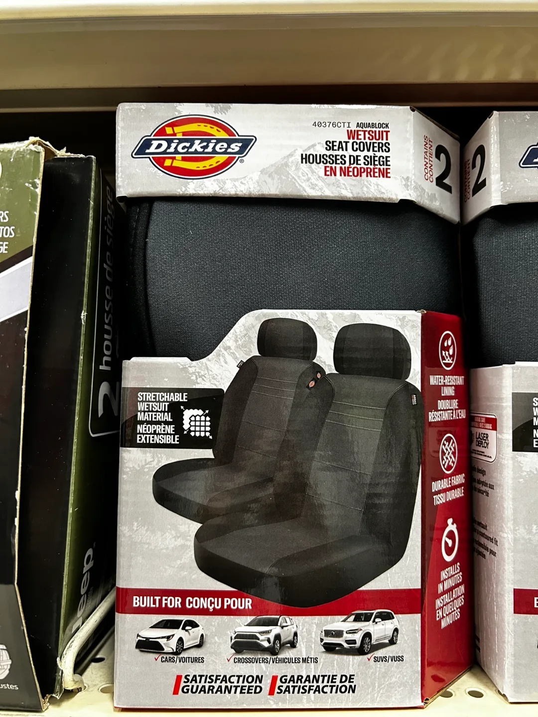Dickies Aquablock Wetsuit Seat Covers - New in Box! thumbnail