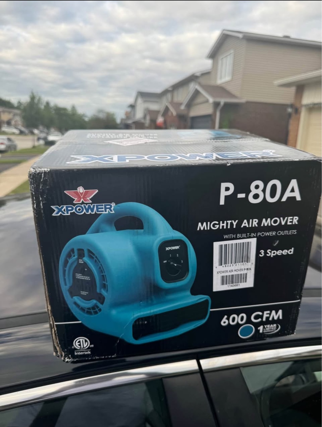 XPOWER P-80A Mighty Air Mover - Strong Fan NEW