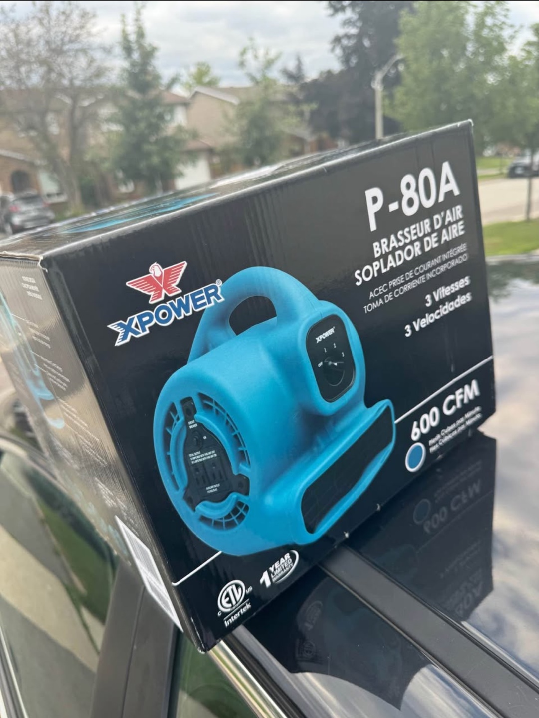 XPOWER P-80A Mighty Air Mover - Strong Fan NEW - photo 3