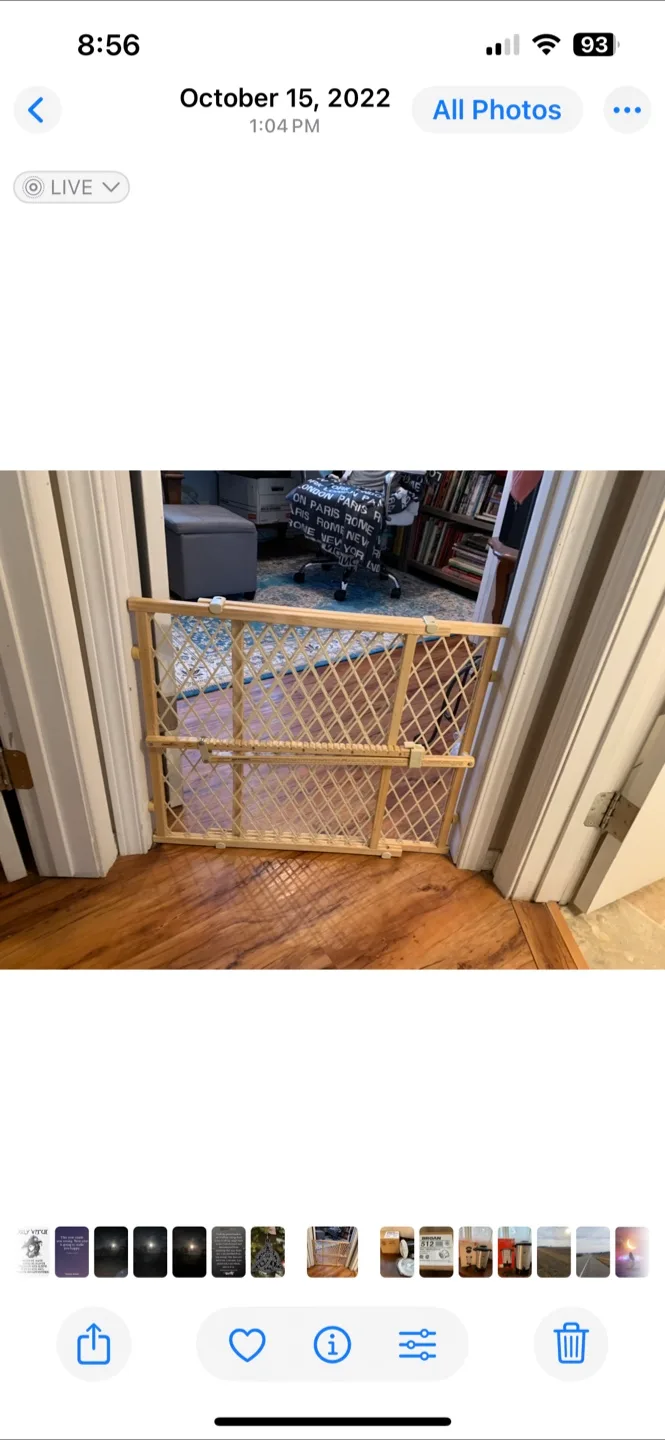 Wooden Baby/Pet Gate thumbnail