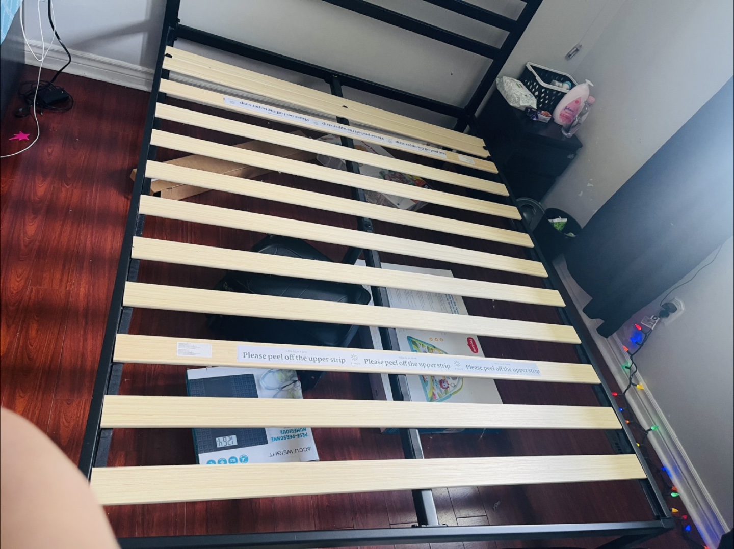 Queen Size Bed Frame with mattress - photo 5