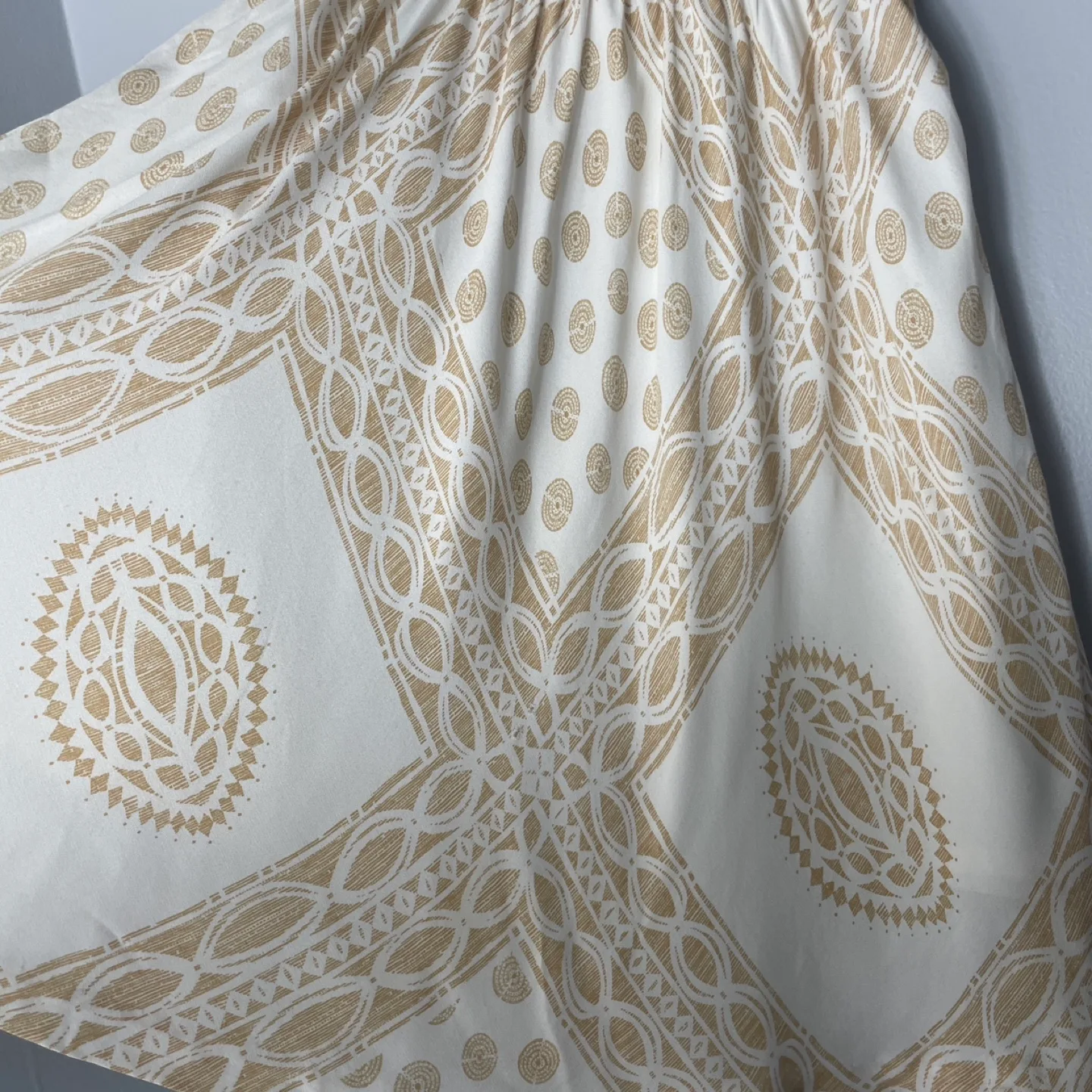 Ports International Vintage Print Rayon Skirt Size 4 image indicator(3)