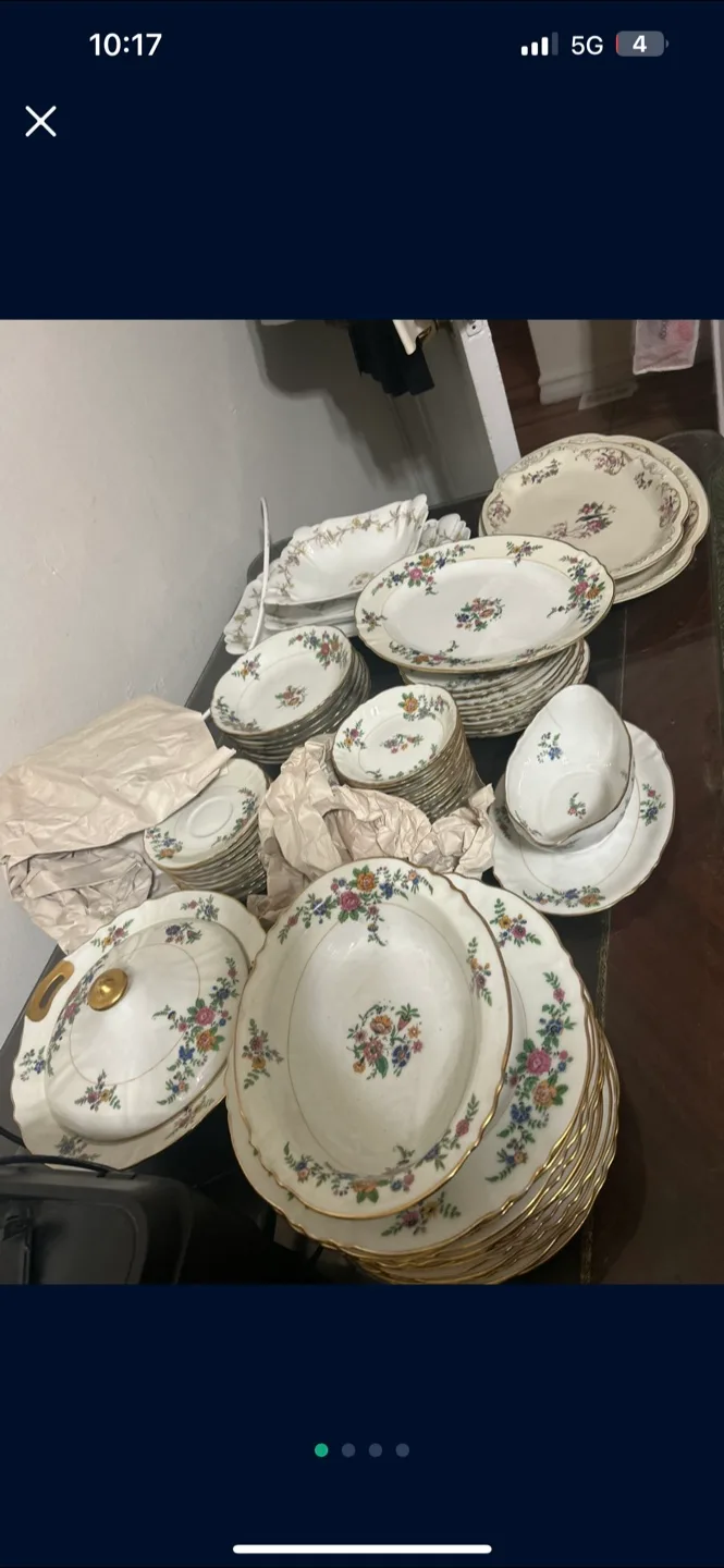 Antique China Dishes - Royal Bayreuth, Haviland, GDA thumbnail