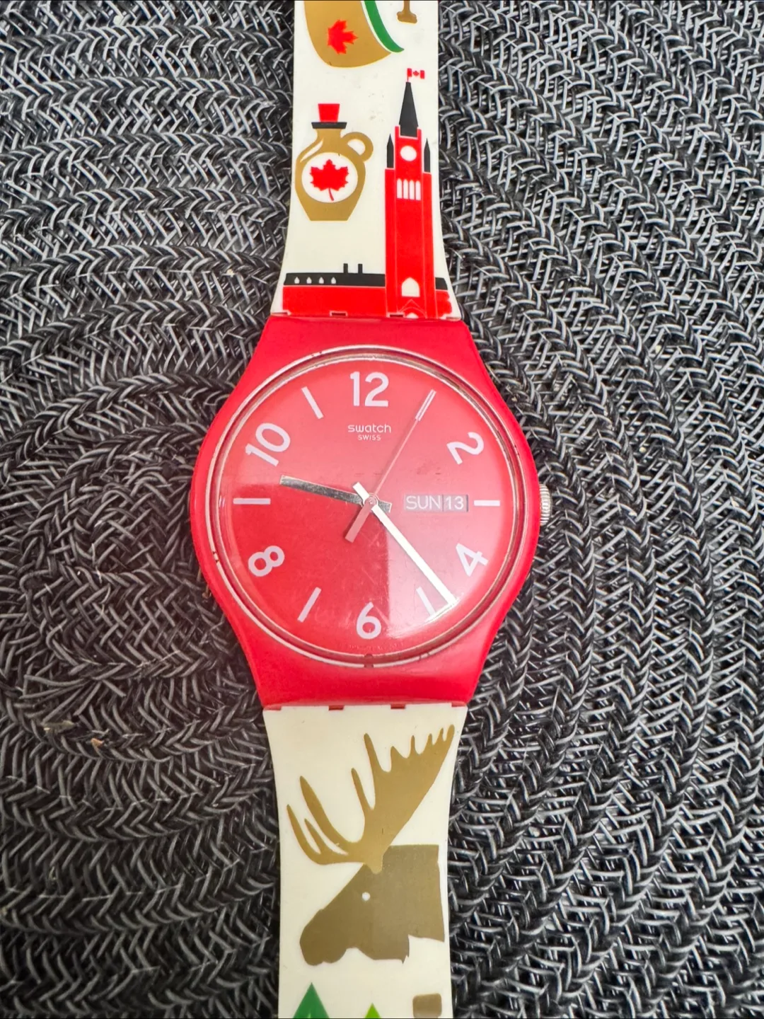 Swatch Watch with Canadian Design thumbnail