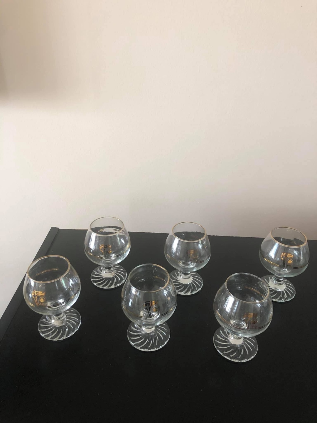 Set of  6 Brandy Glasses