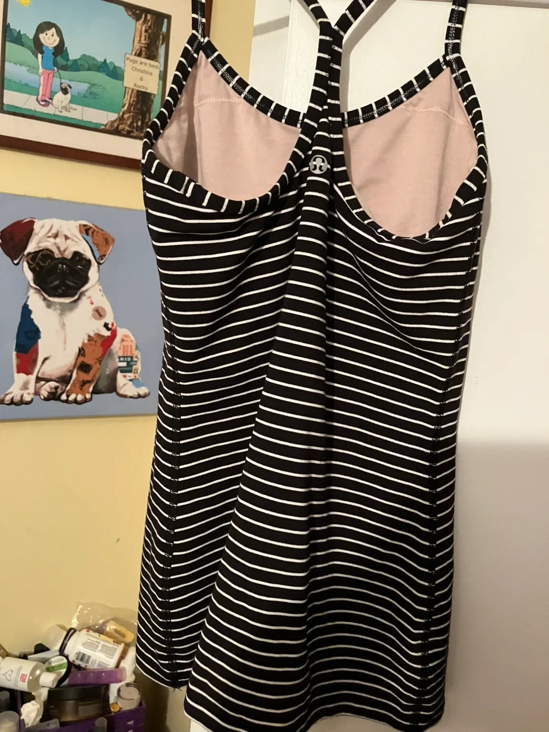 Lululemon Striped Tank Top size 4 image indicator(2)