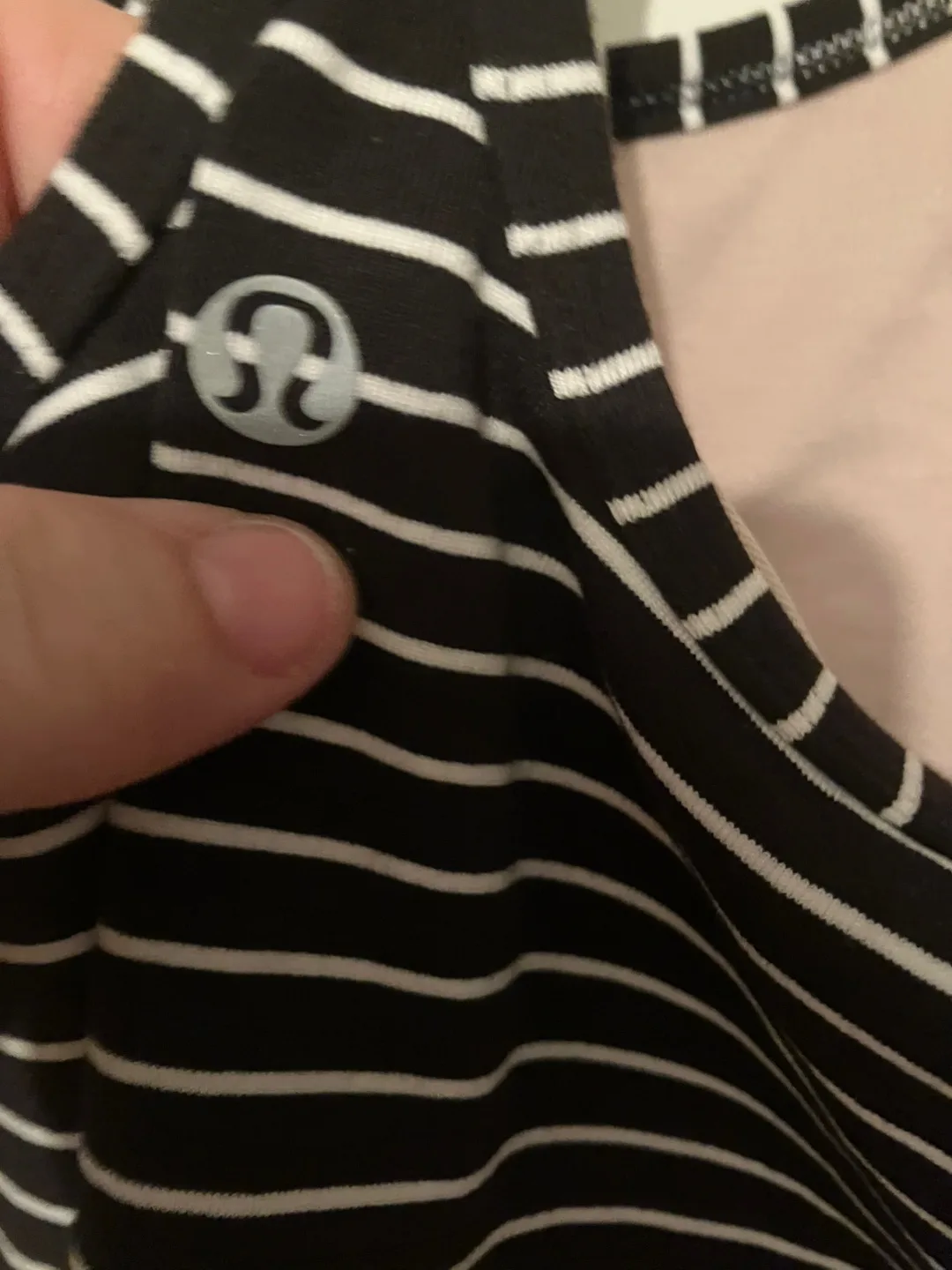 Lululemon Striped Tank Top size 4 image indicator(3)