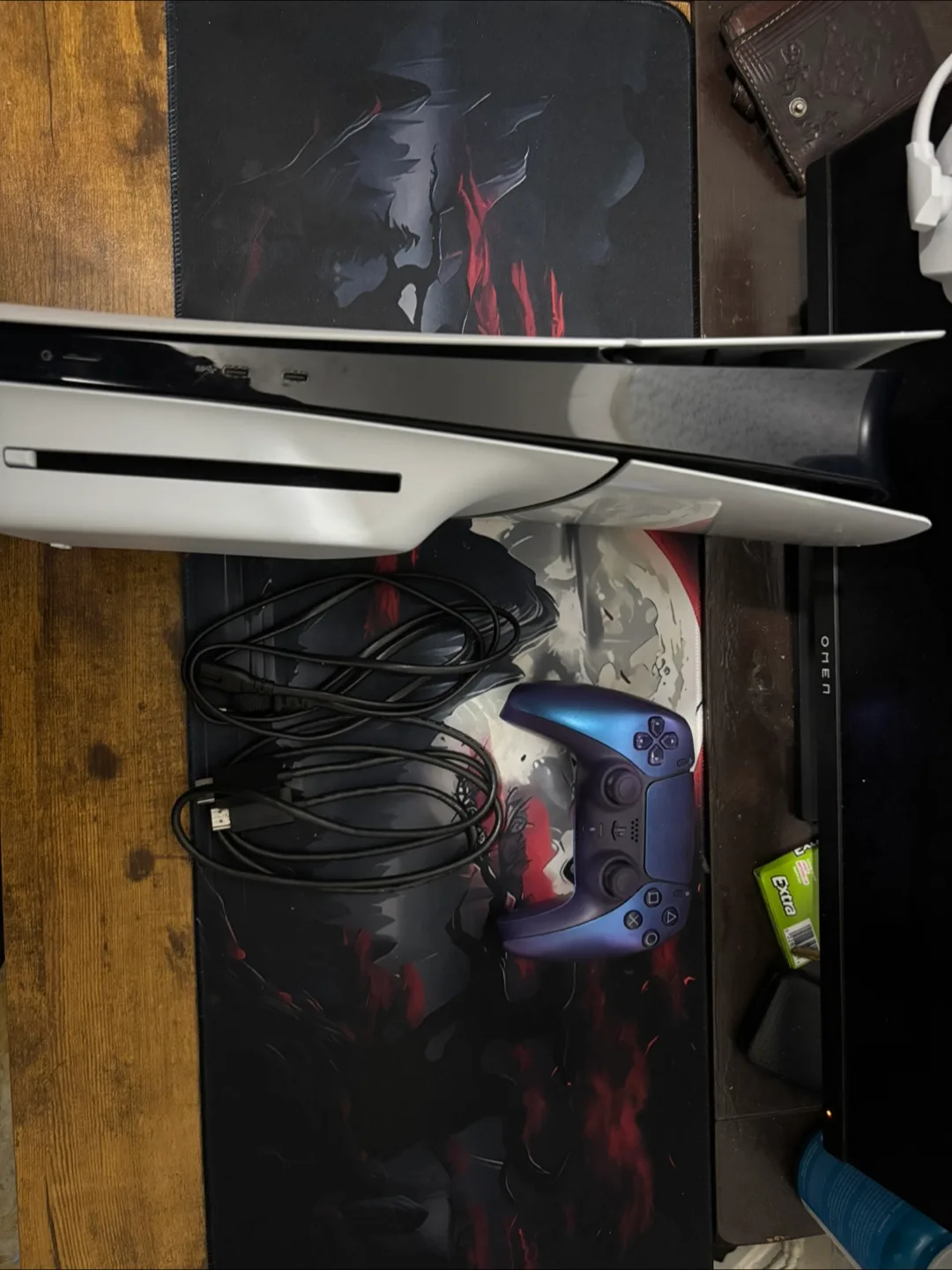 PlayStation 5 with controller and everything included. image indicator(3)