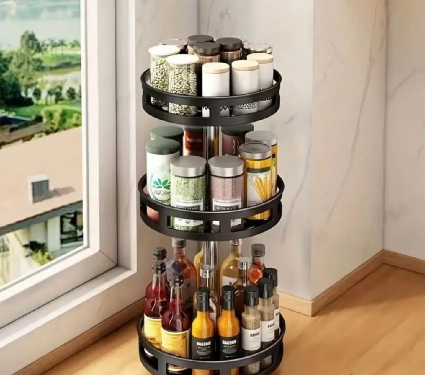 360° Rotatable Seasoning Shelf - Brand new in box thumbnail