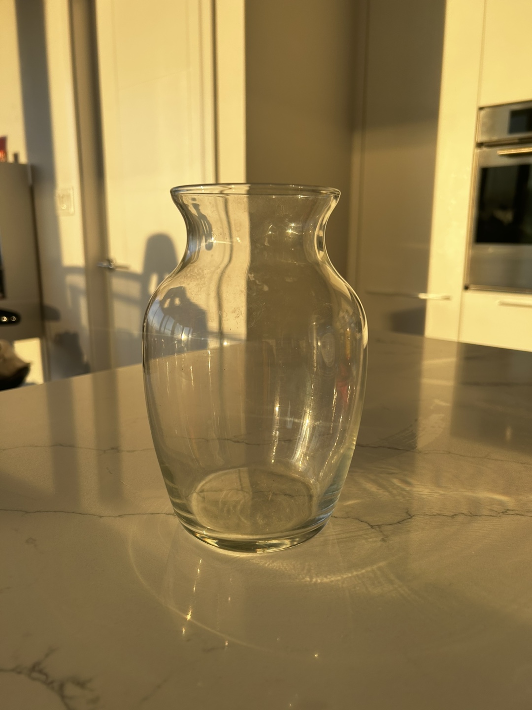 Clear Glass Vase
