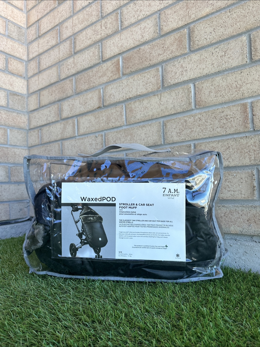 7AM Enfant WaxedPOD: Weather-Resistant Stroller Cover! - photo 3