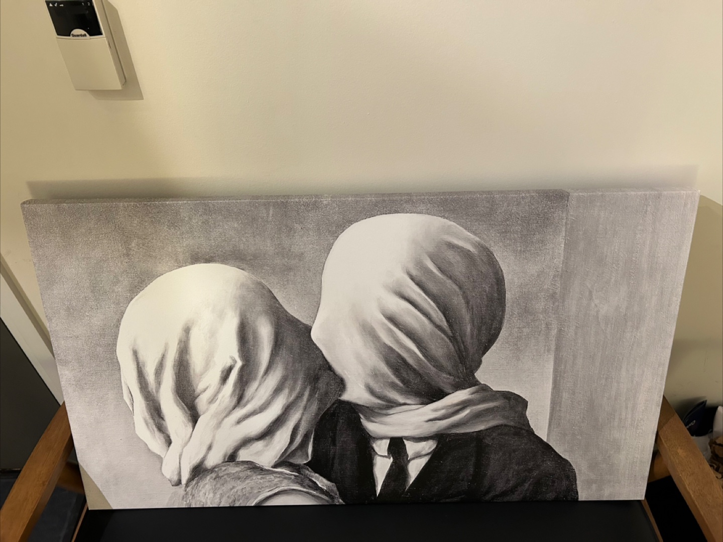 The Lovers by René Magritte Canvas Print