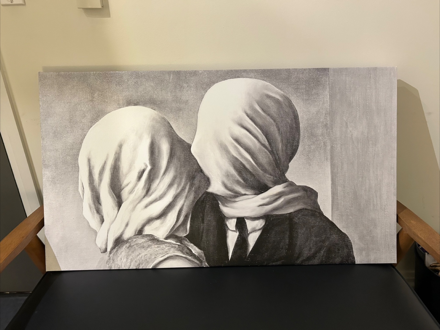 The Lovers by René Magritte Canvas Print - photo 2