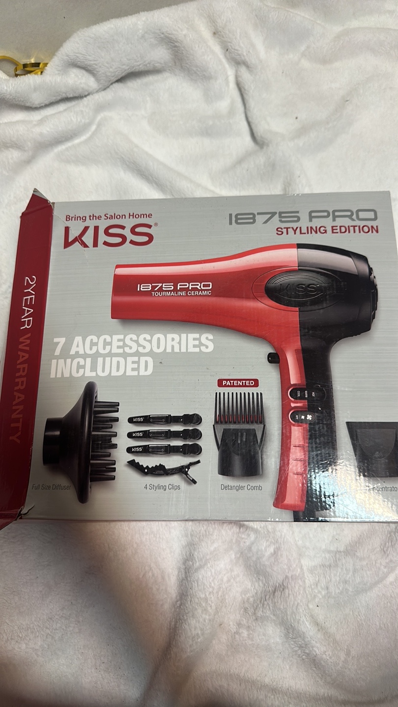 KISS 1875 Pro Styling Edition Hair Dryer - photo 2