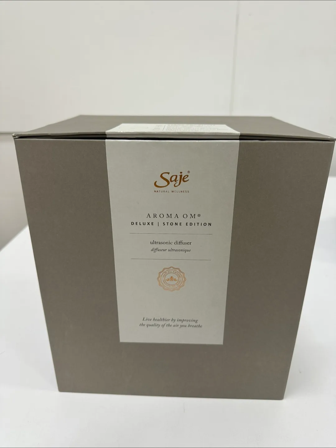 Saje Aroma Om Deluxe Stone Edition Diffuser - New! thumbnail