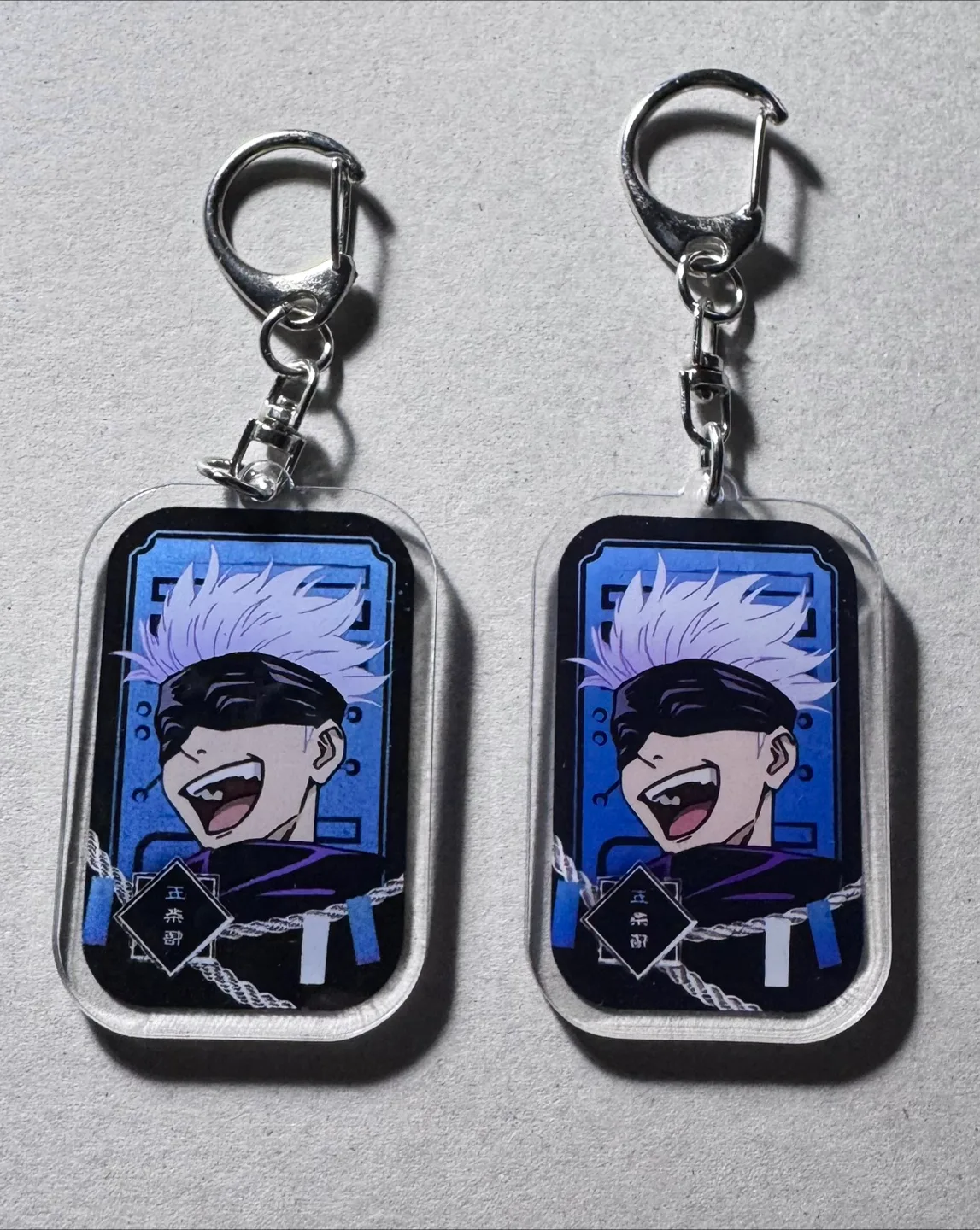 Jujutsu Kaisen Gojo Satoru Keychain thumbnail