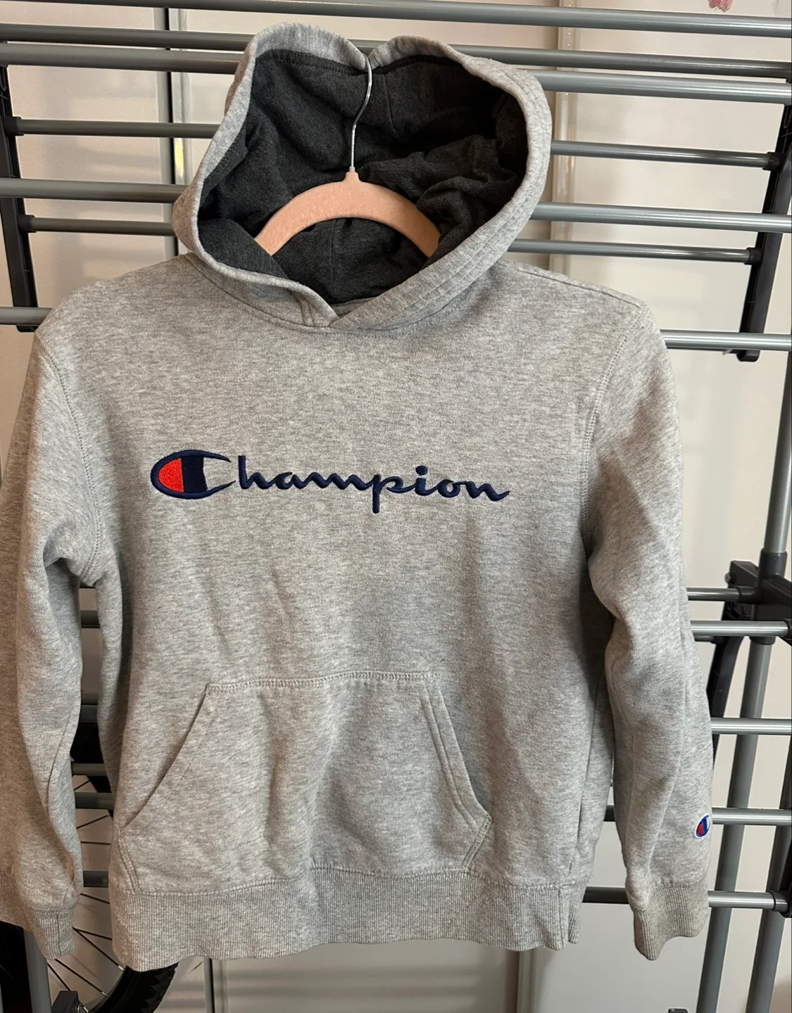 Champion Grey Hoodie thumbnail