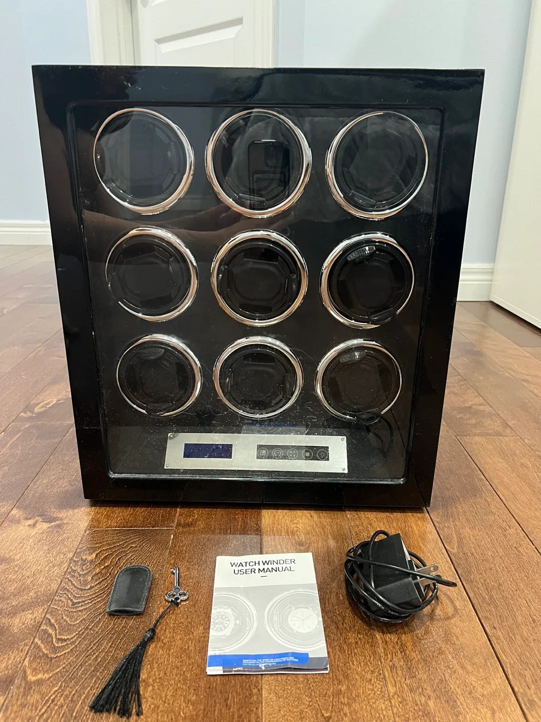 Automatic Watch Winder with LED Touch Screen thumbnail