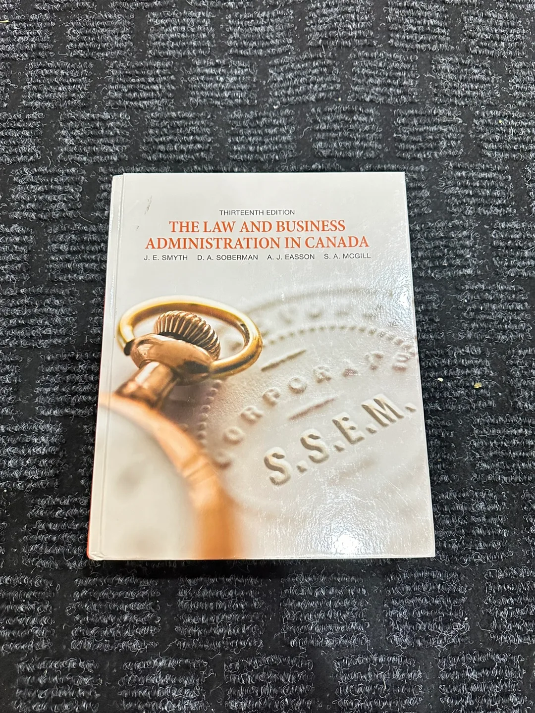 The Law and Business Administration in Canada thumbnail