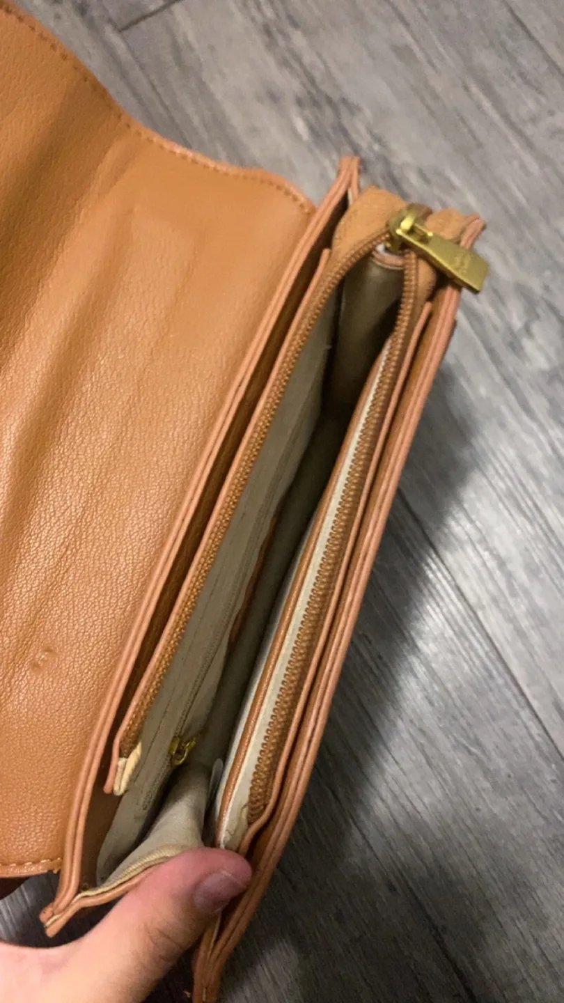 Enrico Coveri Brown Shoulder Bag thumbnail