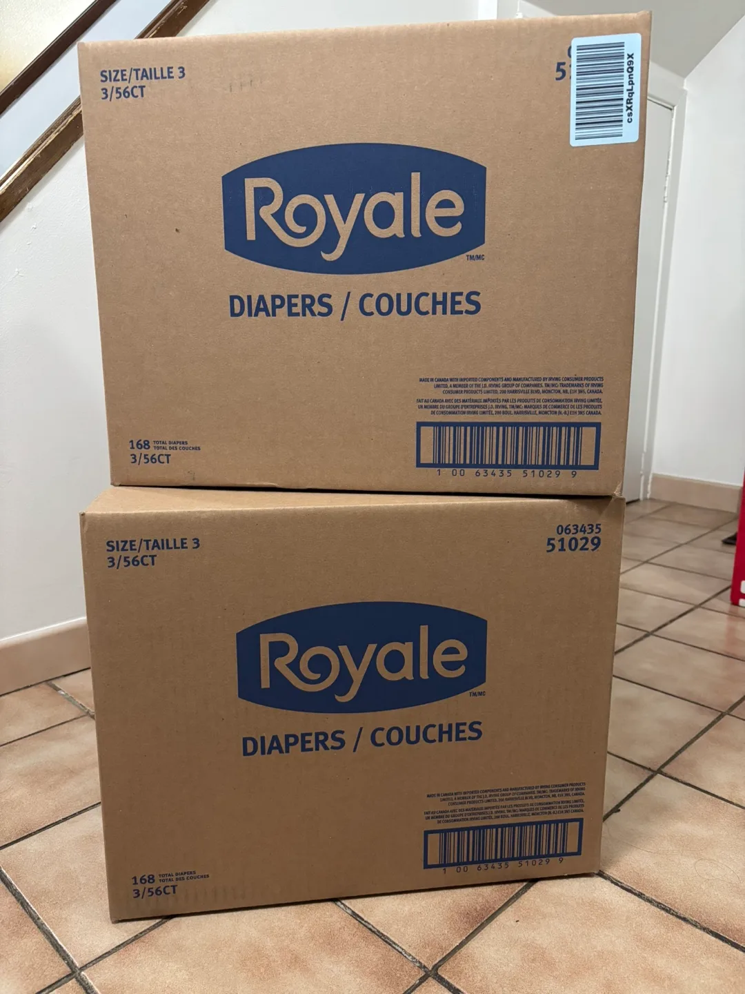 Royale Diapers Size 3 (168 Count) thumbnail