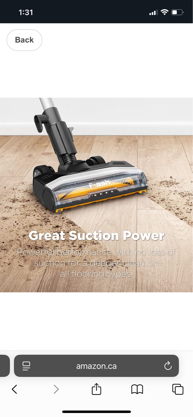 Eureka Flash Lightweight Stick Vacuum - photo 2