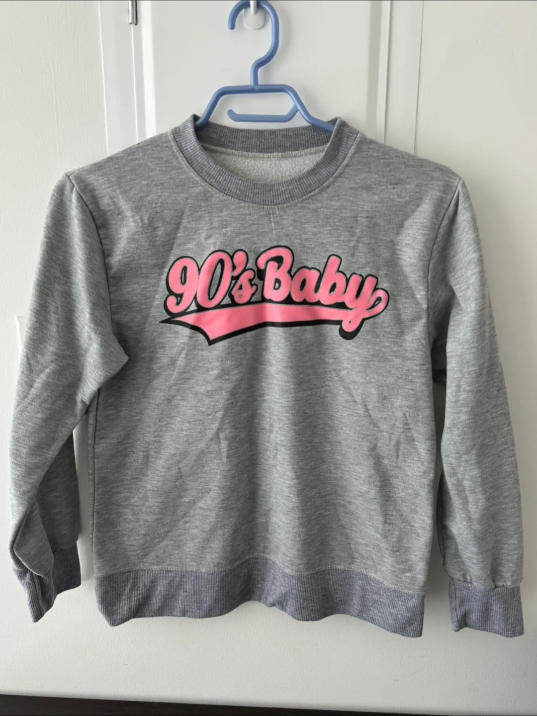 Grey '90's Baby' Sweatshirt thumbnail