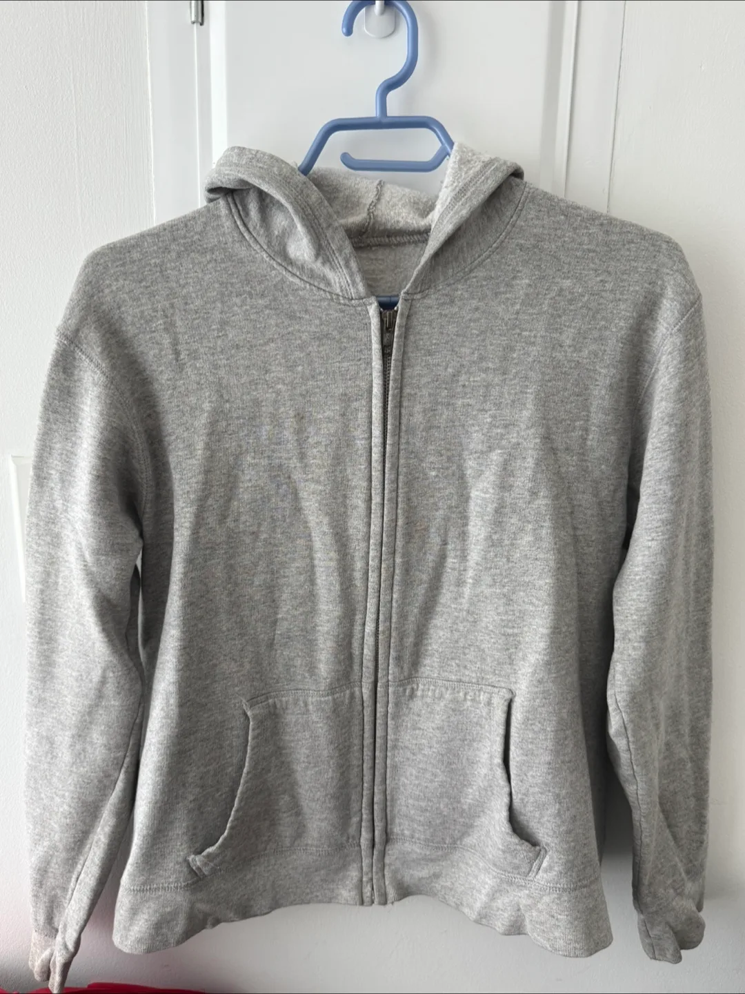 Grey Zip-Up Hoodie thumbnail