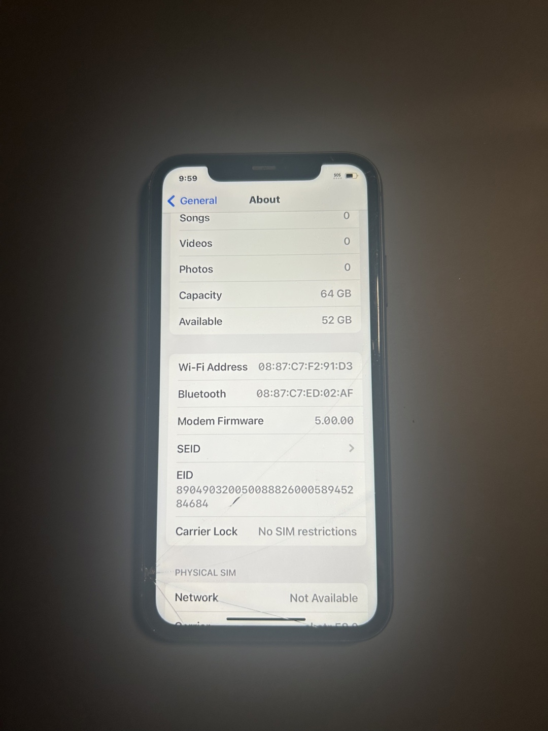 iPhone 11 - 64GB - Unlocked - Minor Crack - $150 OBO (CASH ONLY) - photo 5