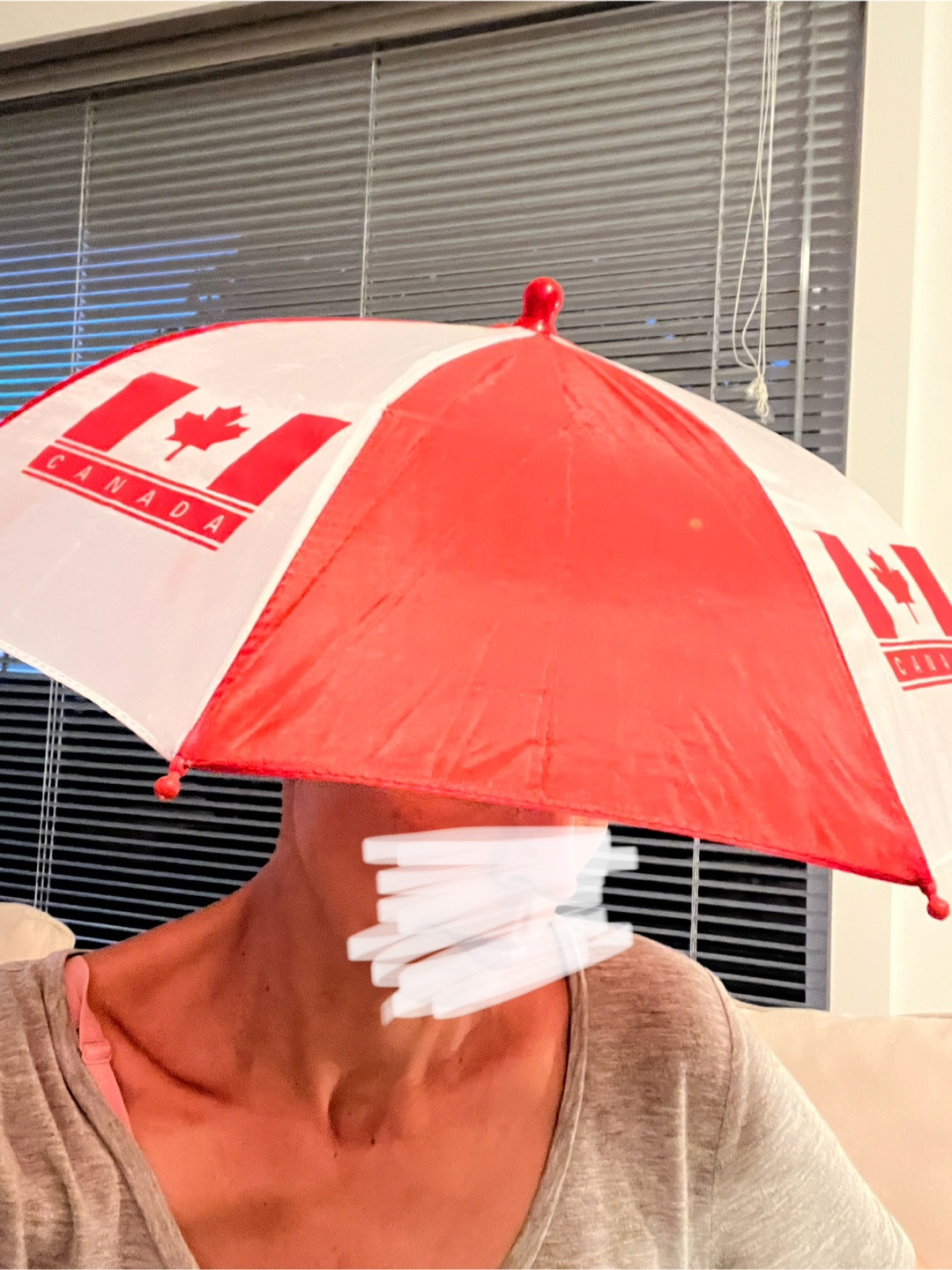 Canada Umbrella Hat