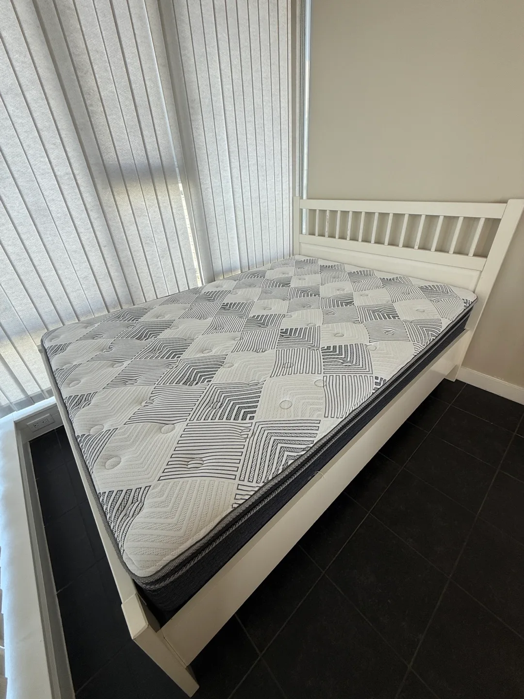 Full size mattress and ikea frame thumbnail