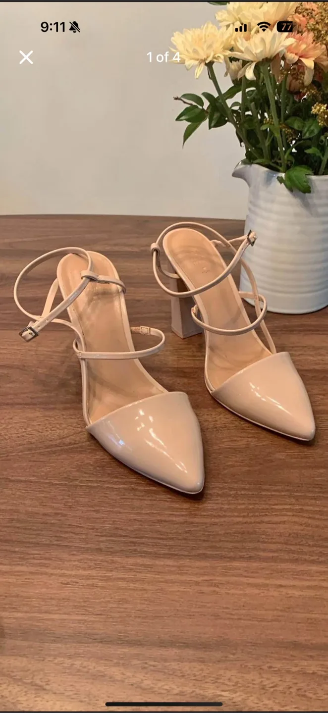 Beige Heeled Sandals thumbnail
