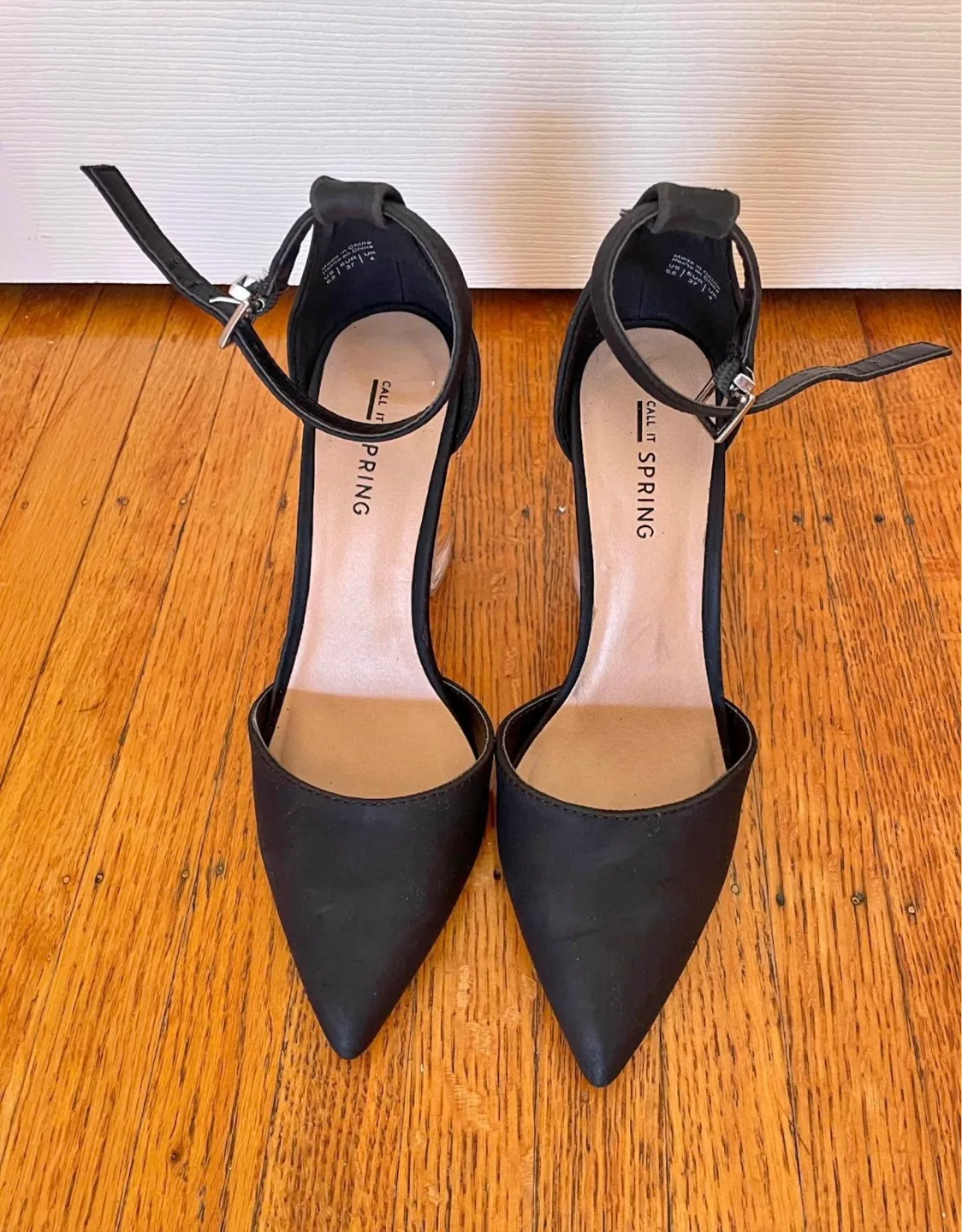 Call It Spring Black Heels - thumbnail
