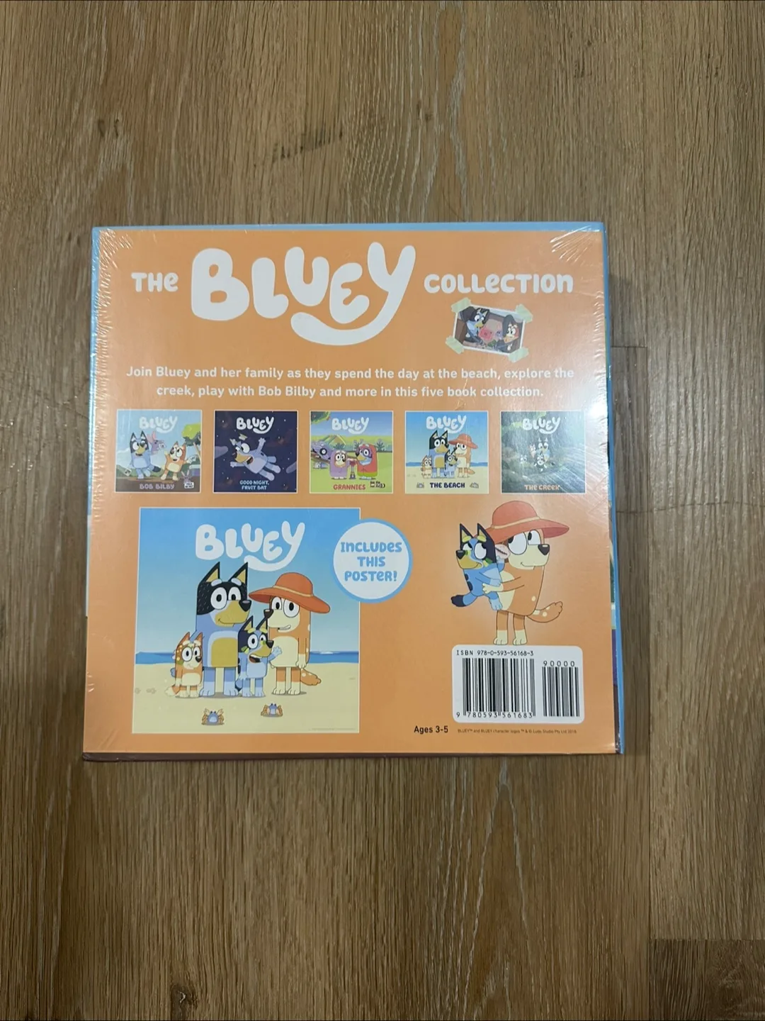 The Bluey Collection - 5 Books + Poster image indicator(2)