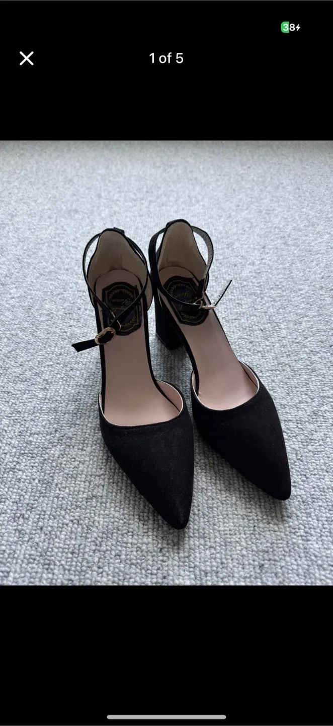 Pretty Small Shoes Black thumbnail