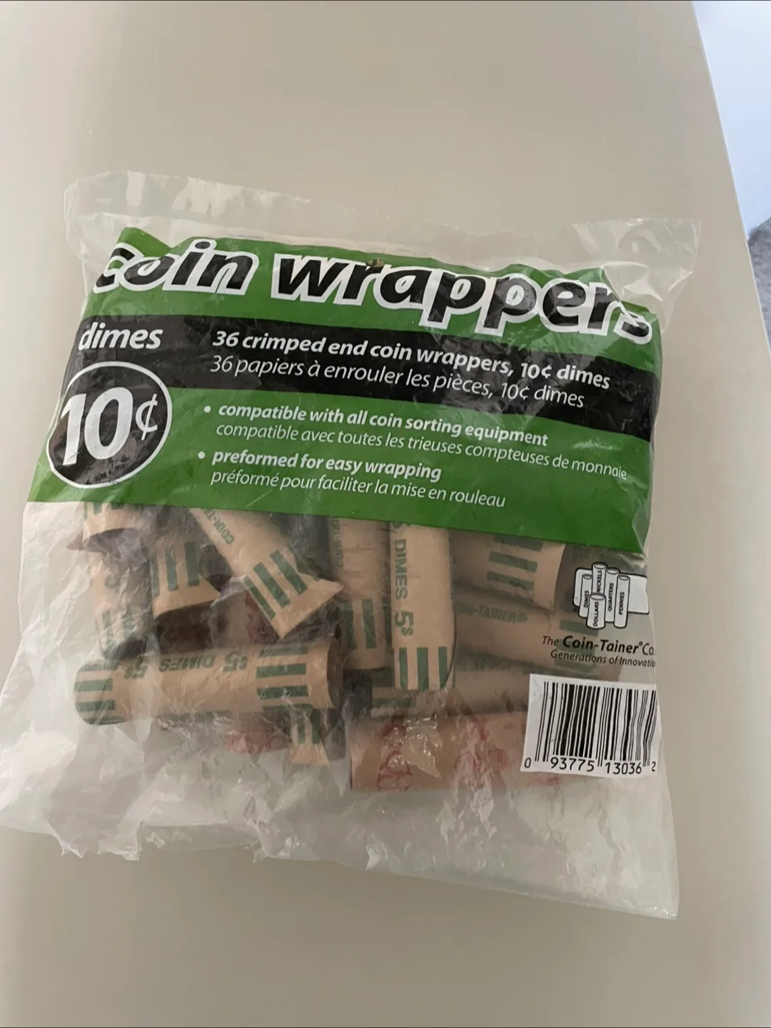 Coin Wrappers for dimes 🇨🇦🍁 thumbnail