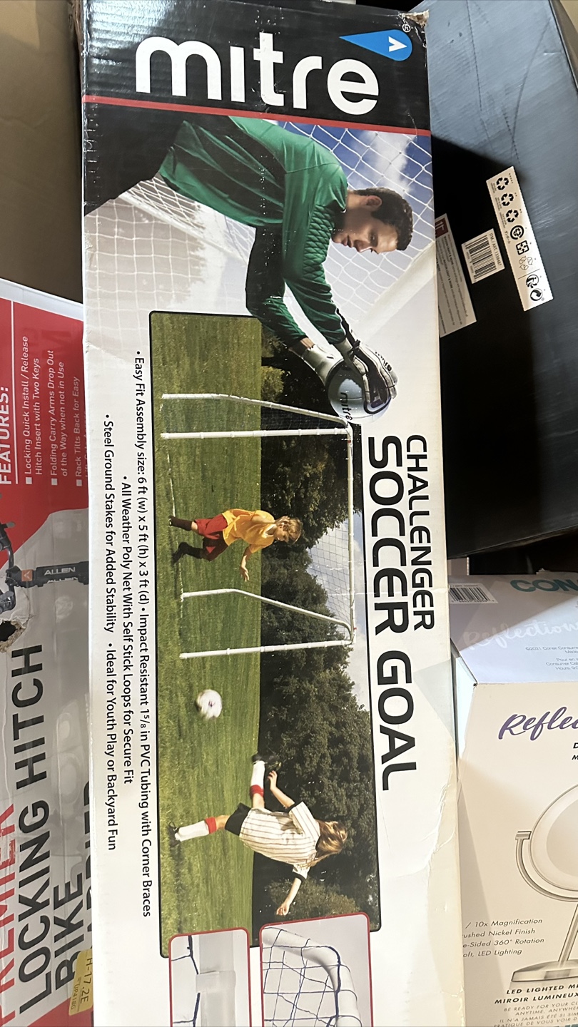 Mitre Challenger Soccer Goal - Youth/Backyard Fun - photo 2