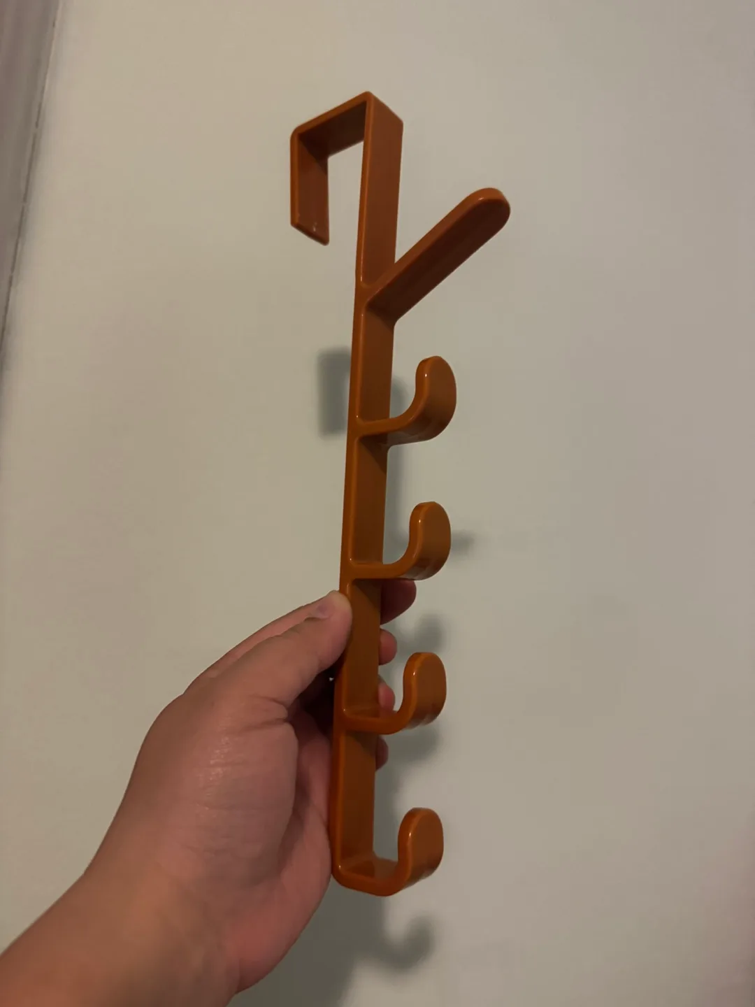 Over-the-Door Hook Rack - Brown thumbnail