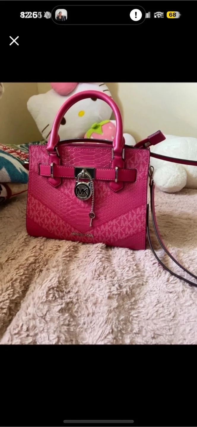 Michael Kors Pink Handbag thumbnail