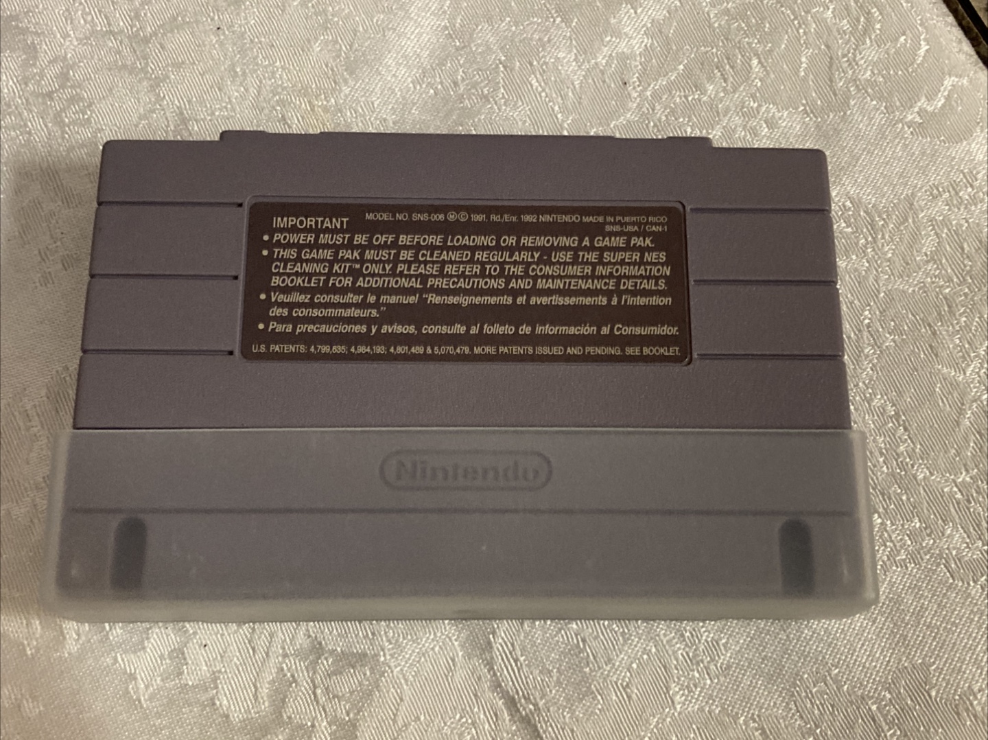 Madden  NFL '98 Super Nintendo Game - photo 4