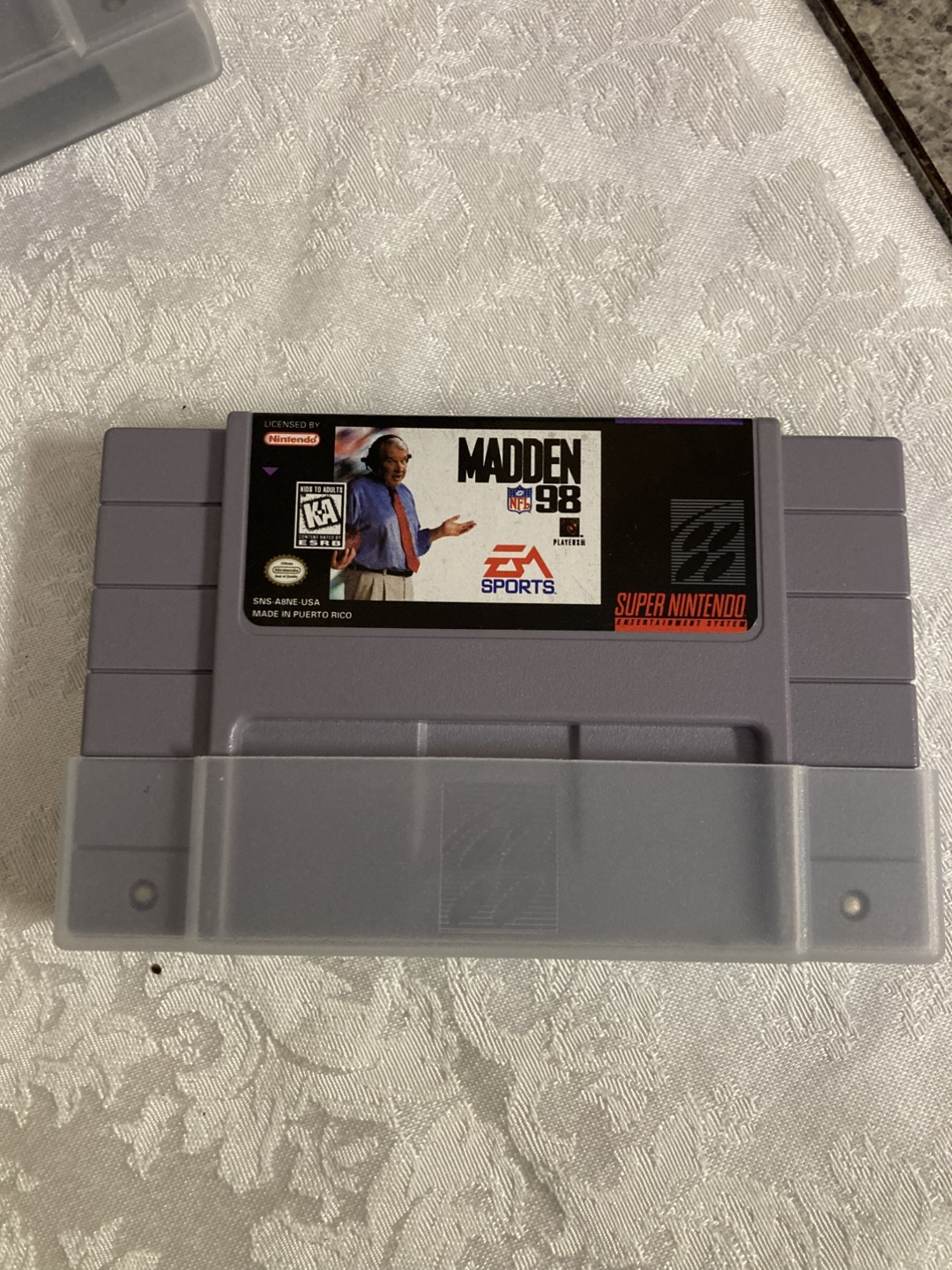 Madden  NFL '98 Super Nintendo Game - photo 2