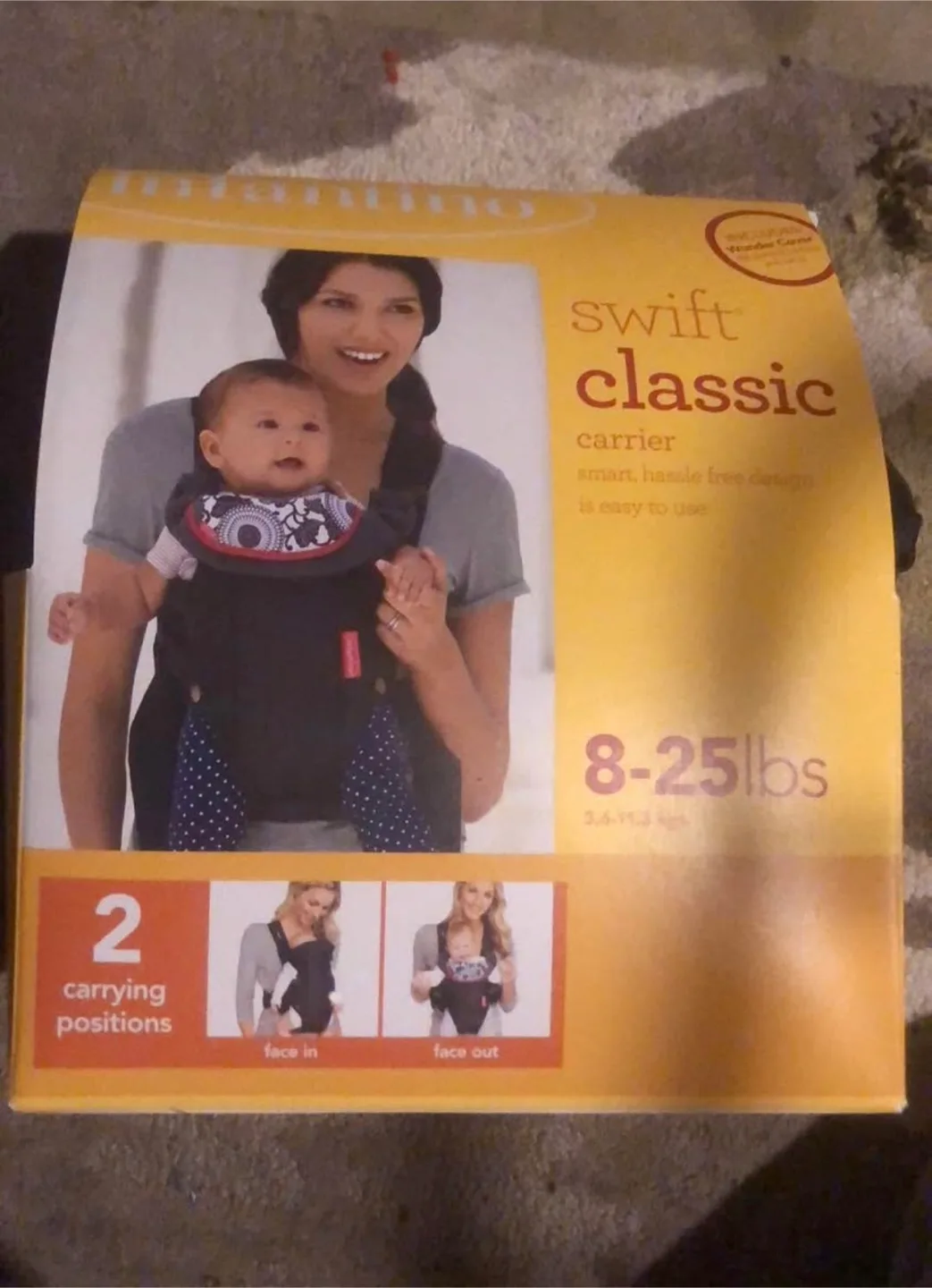 Infantino Swift Classic Carrier (8-25lbs) thumbnail