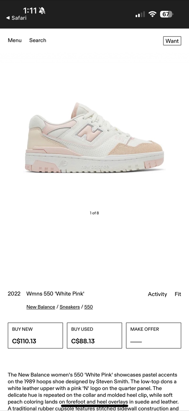 Women’s new balance 550 - photo 4