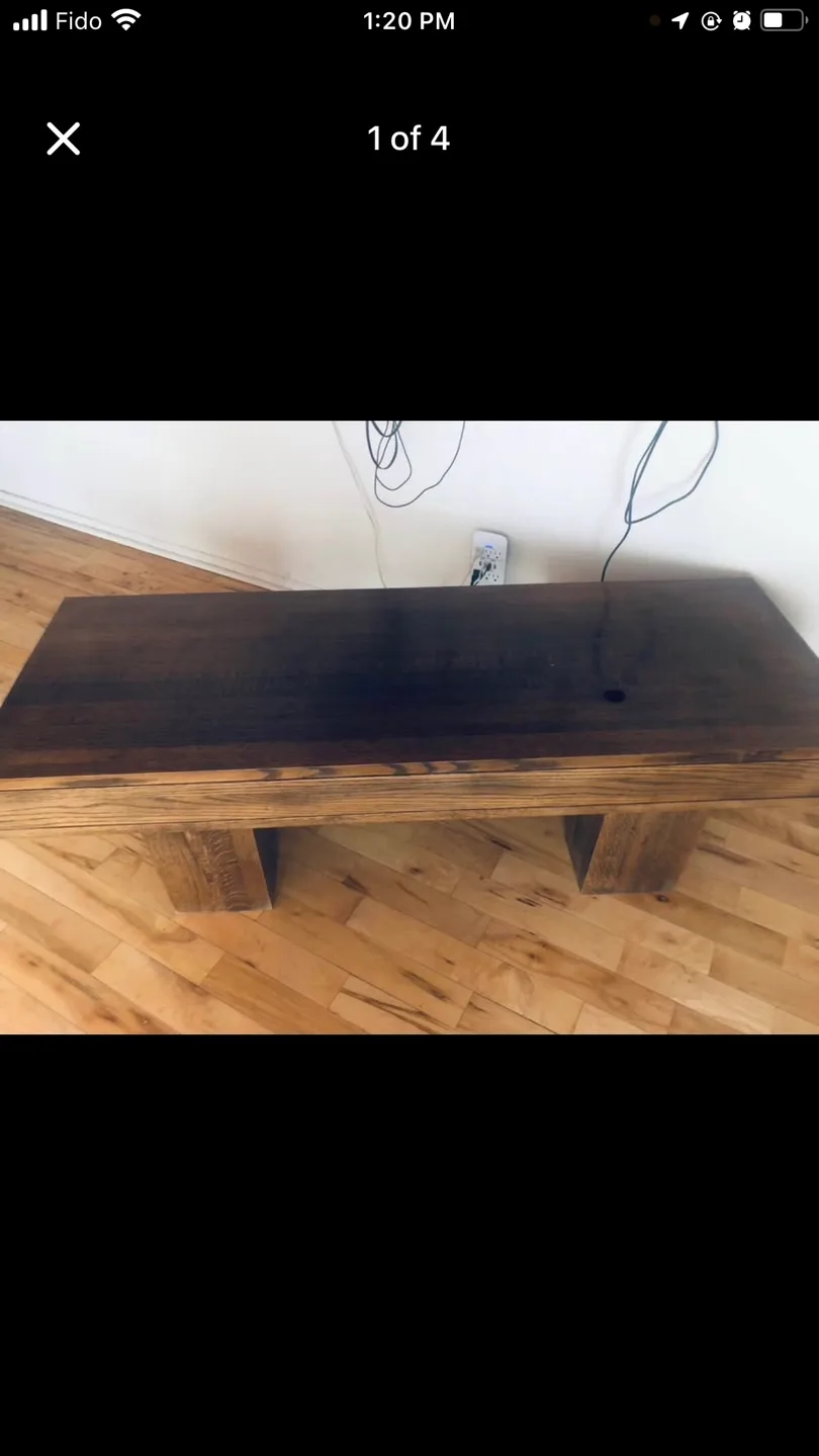 Dark Wood Coffee Table image indicator(4)