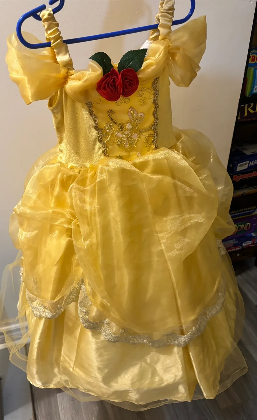 Belle Princess Yellow Dress - XS thumbnail