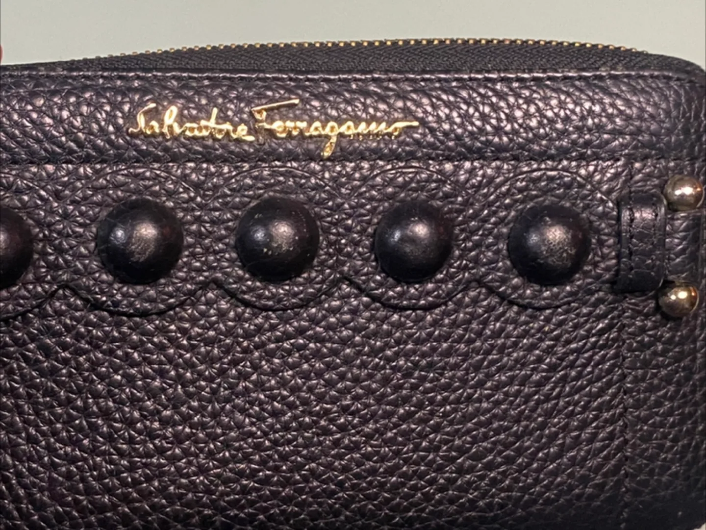 Salvatore Ferragamo clutch thumbnail
