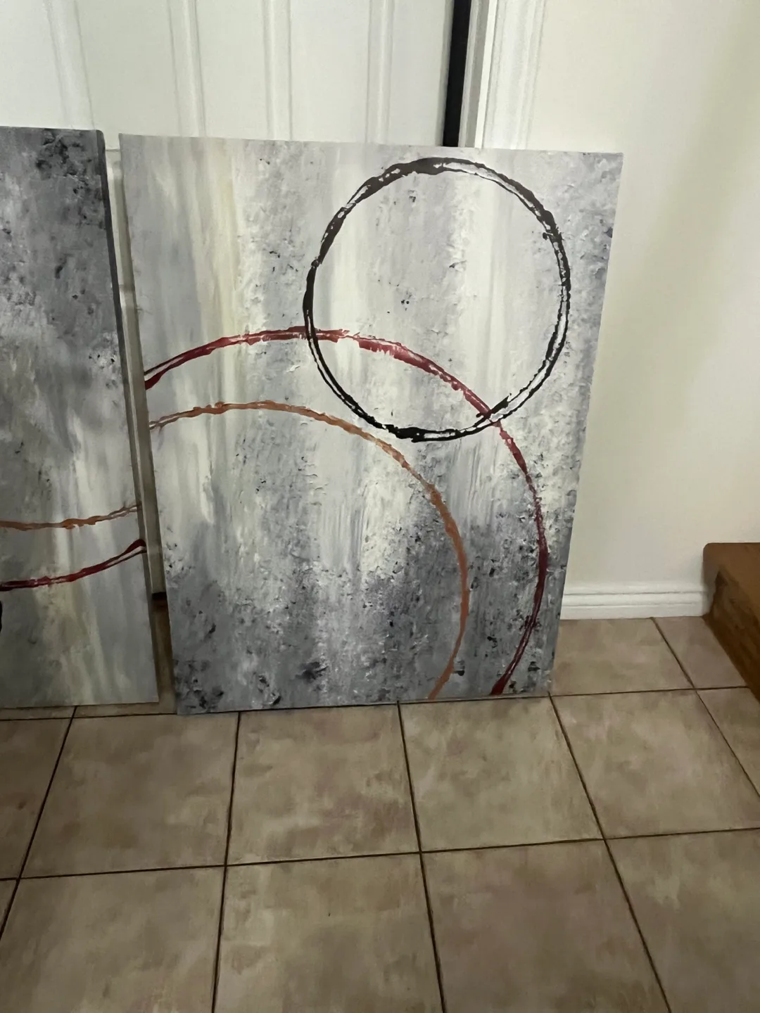 3 pcs Abstract Circle Wall Art image indicator(2)