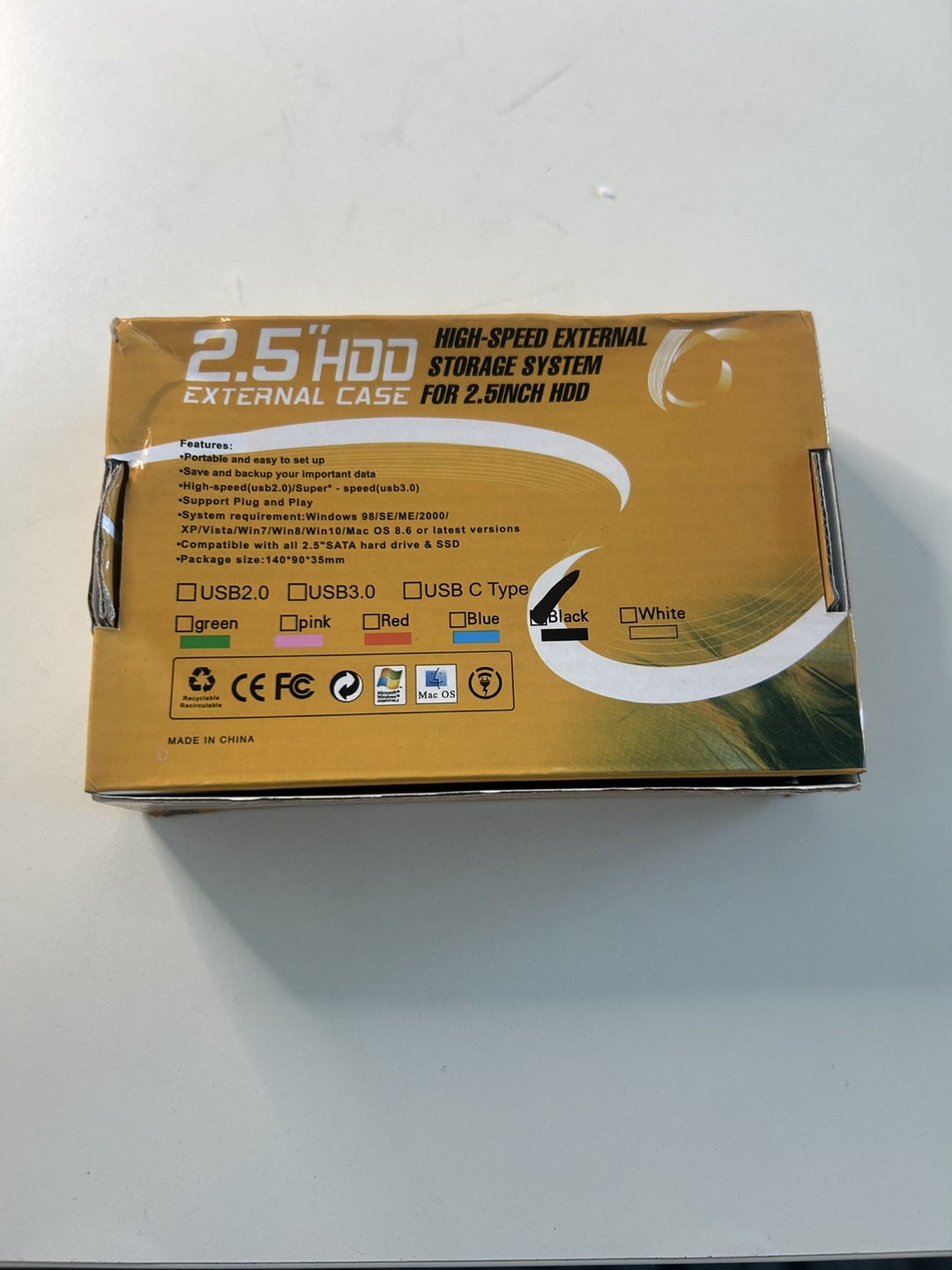 2.5" HDD External Case - High-Speed Storage System - photo 3