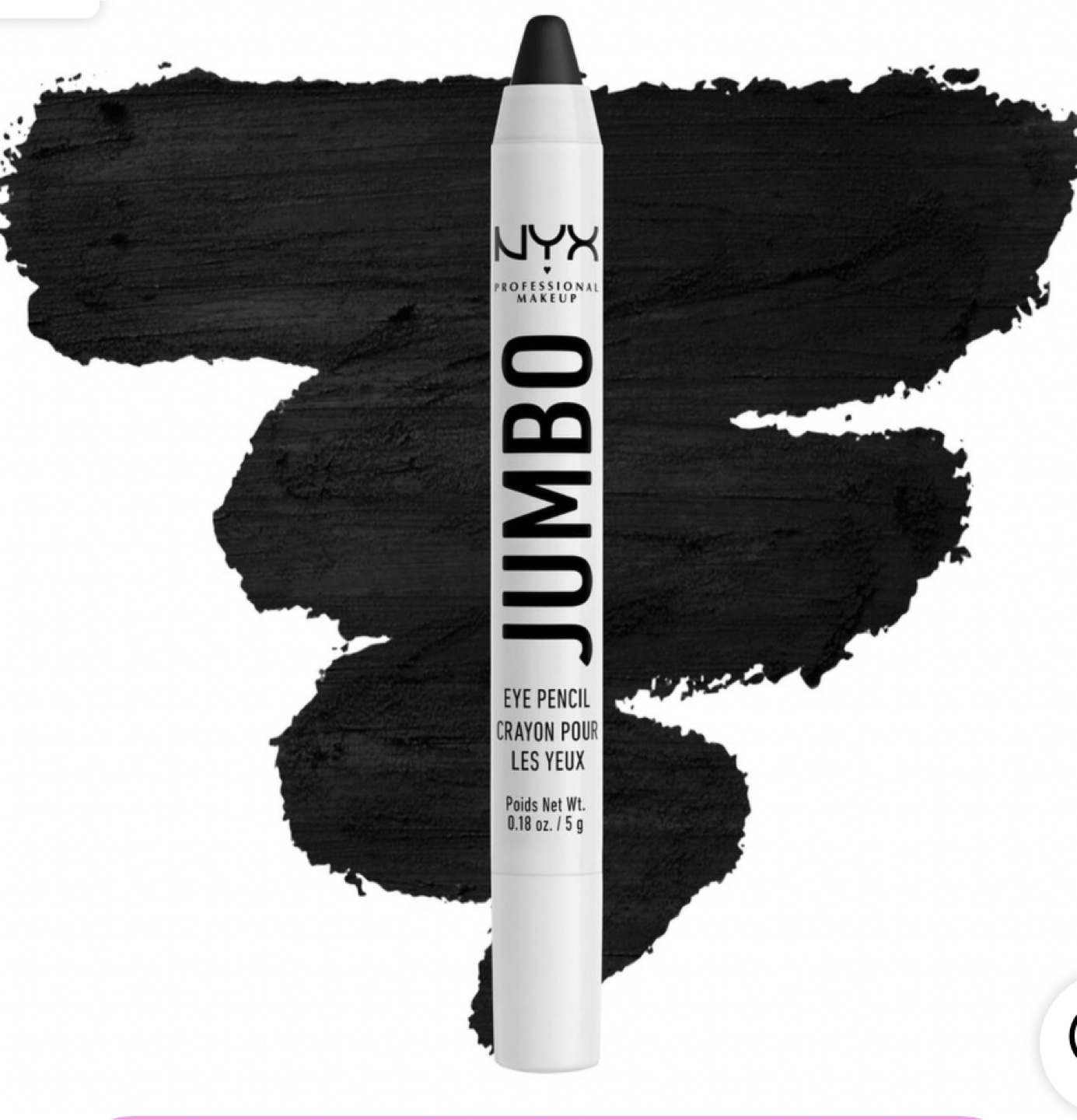 NYX Jumbo Eye Pencil - Black Bean