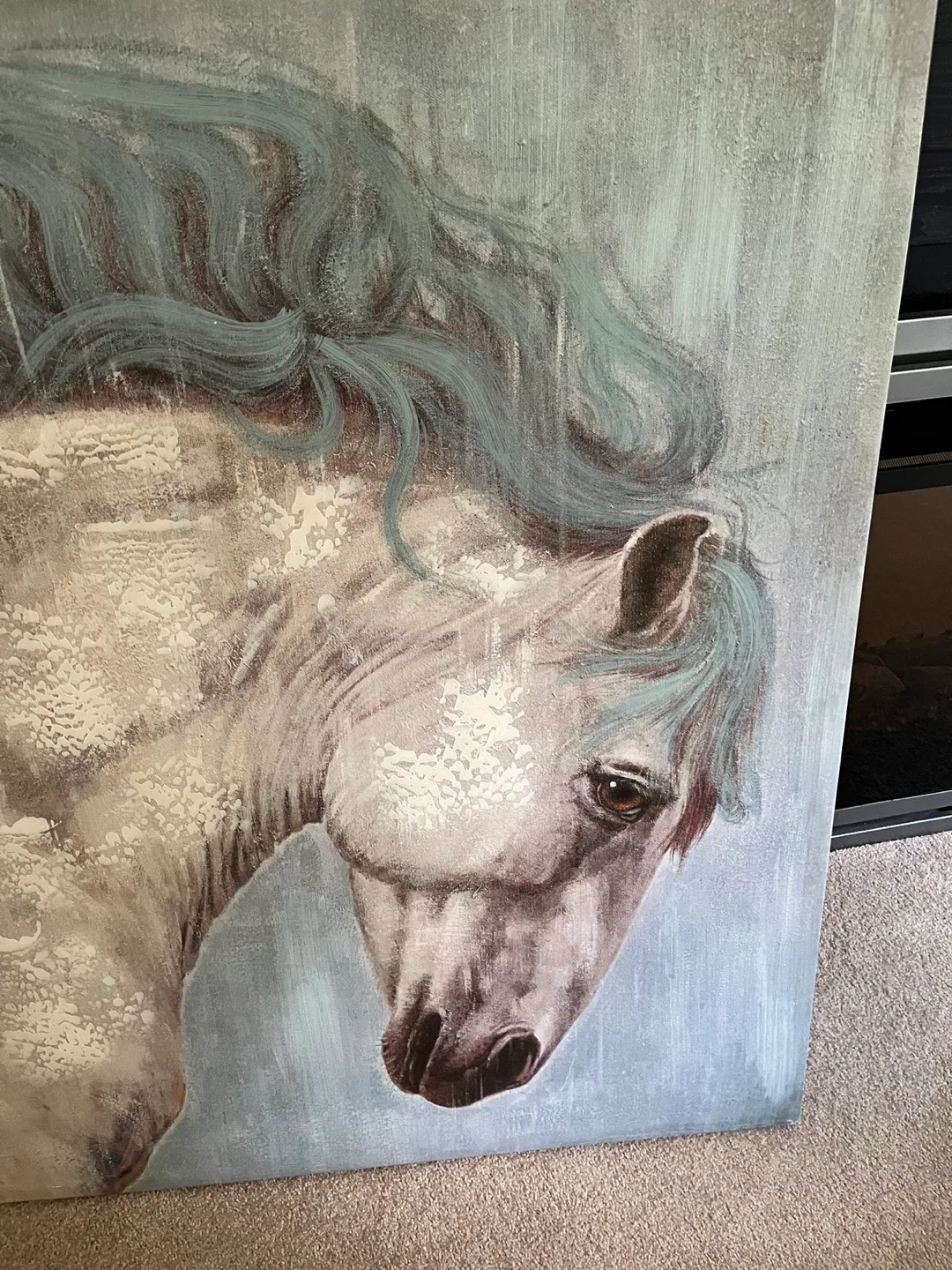 X-Large canvas wall art. 40” x 40” image indicator(4)